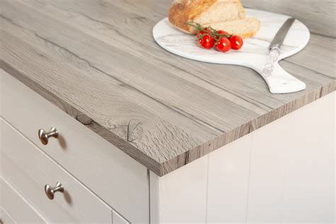 You can get laminate tops that mimic the look and feel of wood or stone without the high price tag. . Clearance laminate worktops